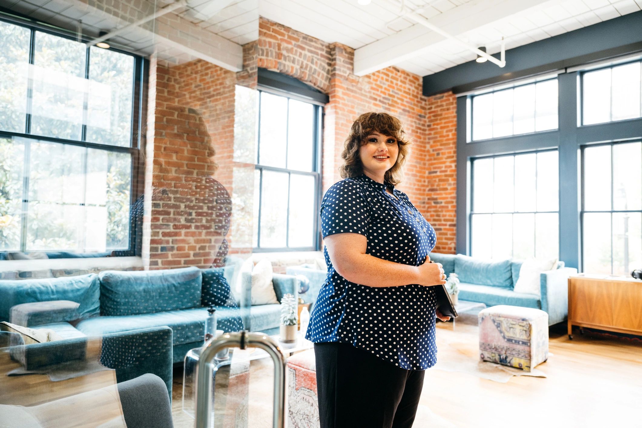 Professional bookkeeper in a modern office